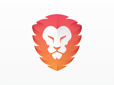 Lion Logo logo yp © yoga perdana