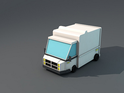 Lowpoly Truck 3d lowpoly truck