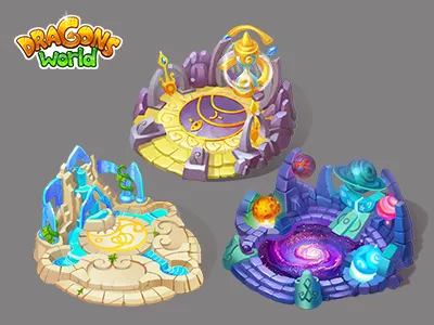 Dragons' World dragons world gamedev icon