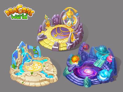 Dragons' World dragons world gamedev icon