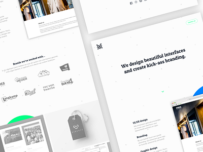 Matédo website branding case interface marco ten donkelaar matedo portfolio ui web design webdesign website