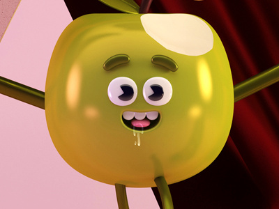 apple 3d budapest character cinema4d concept design fun illustration illustrator nice photoshop pink