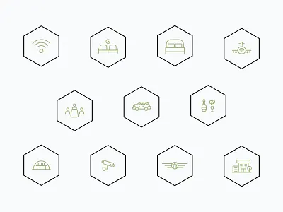 Luxury Charter airplane amenities charter flat flying hotel icons luxury