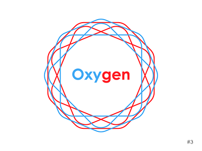 Oxygen Logo brand identity graphics design illustrator latest logo logotype new