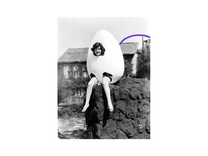 Assez Vu // animation #1 animation black and white colorful editing funny marker old photos rainbow