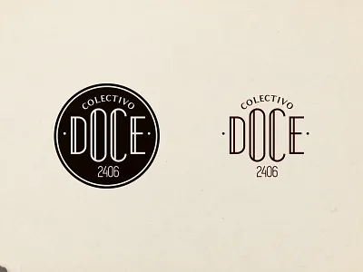 Doce Colectivo brand logo stamp
