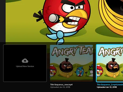 Versions approval collaboration design media review revisions thumbnail upload versions workflow