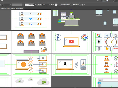 Artboards on Artboards artboards illustrator process process work