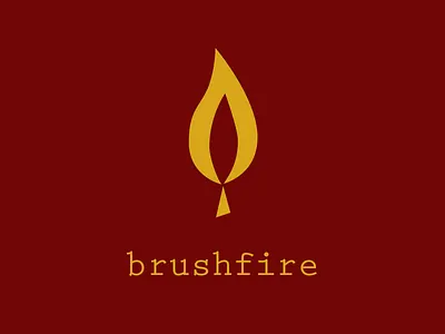 Brushfire daily logo challenge fire flame logo match