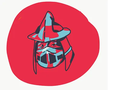 Shredder icon oroku saki portrait savage shredder tmnt