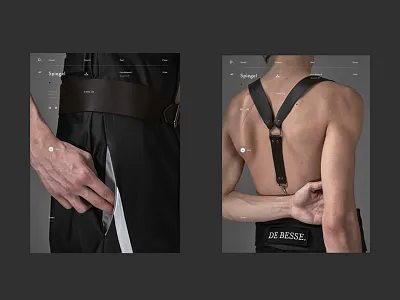 De Besse [Tablet_S] abyss blackandwhite clothing minimal monochrome outwear style web