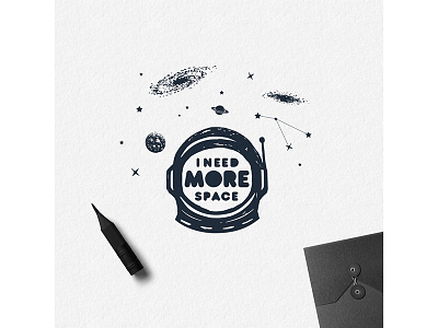 I need more space adventure astronaut explore hand drawn planets space stars