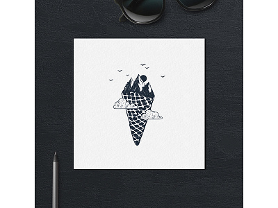 Double exposure adventure badge camping design double explore exposure grunge logo typography vintage wanderlust