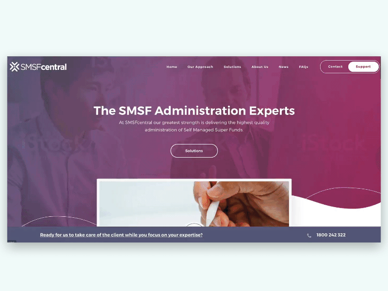 Finance Website clean gradient icon logo pink ui ux web website