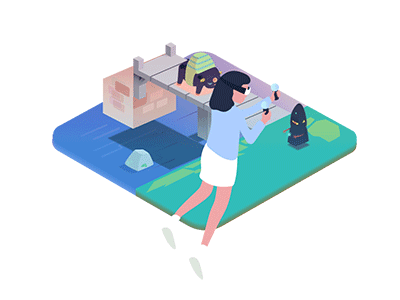 Virtual Reality gif illustration isometric perspective reality virtual virtual reality vr