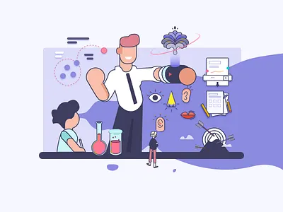 Egnify Culture Hero 2d culture education engage experience fun human illustration motion