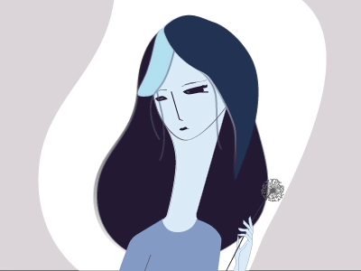 winter ... waiting for spring .. 2d animation ae after effects animated drawing animated gifs characters fpgraphic francesca pulvirenti gif illustration loop motion graphics