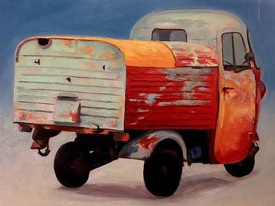 Piaggio Ape Wip painting piaggio ape vespa