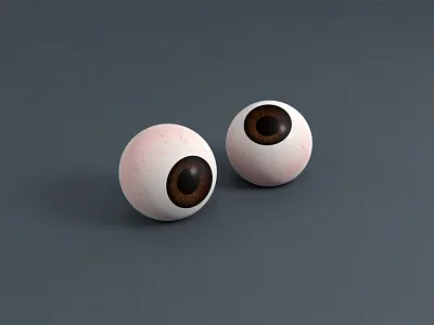 Eyes 3d c4d still image