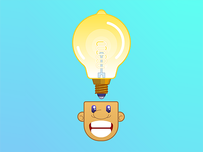 Bright Idea illustration vector vector illustration