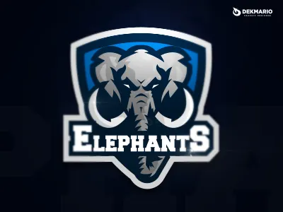 Elephants branding design elephants esports gaming identity logo logotype mascot sport sports