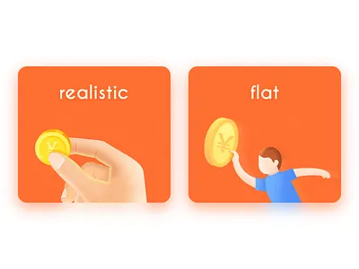 coin coin finance flat hand illustration