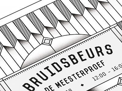 Print / Illustration for De Meesterproef graphic illustration poster print