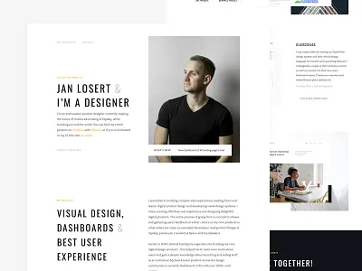 & Live! 404 contact cv dashboard designer minimal portfolio skillshare ui webdesign webflow