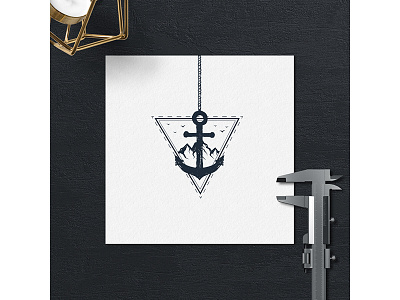 Anchor adventure anchor badge design double explore exposure grunge logo typography vintage wanderlust