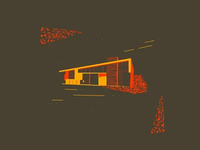 California Mid Century Architecture architecture bushes california home house mid century