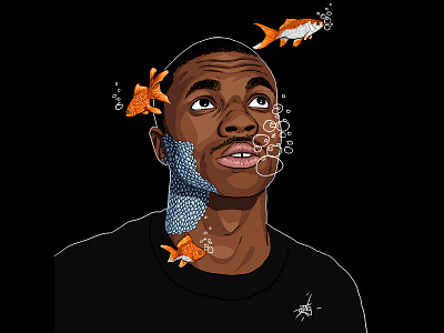 Vince Staples - Big Fish Theory big fish theory illustration vince staples