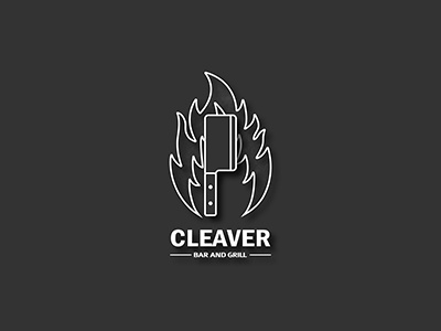 Cleaver Bar and Grill Logo 2