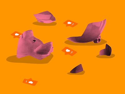 Social Currency collage illustration