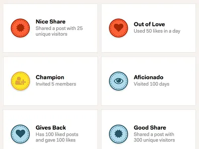 Redesigning Discourse badges badges bronze gold silver