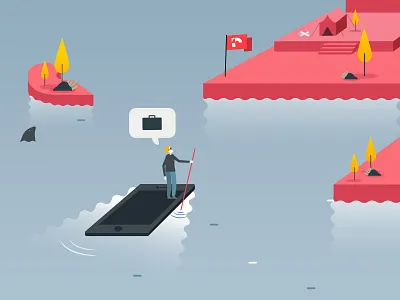 Redsofa - World Preview branding drawing illustration illustrator map startup vector world