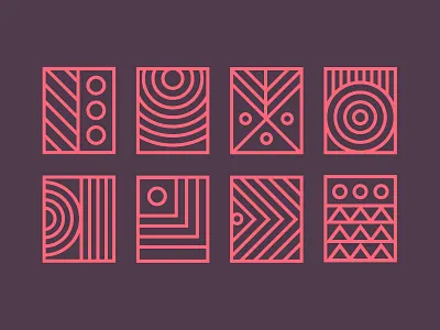 Pattern badge experiment home logo outdoors pattern poster