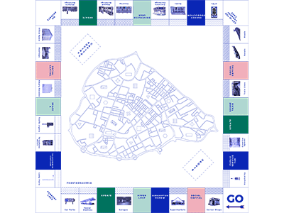 Phantasma-nopoly architecture thesis game design gif graphic design monopoly thesis