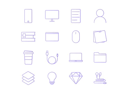 Design intern icons apple computer design icon icon design icons intern purple. gradient sketch web