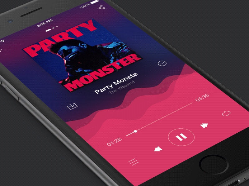 play music gui