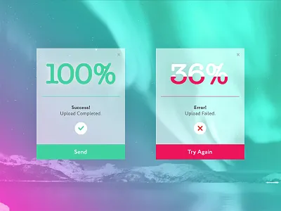 Daily UI 011 - Flash Message - Success/Error 011 daily ui error flash message success