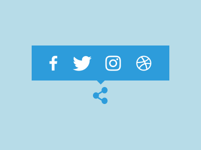 #dailyui #010 - Social Share 010 dailyui social share