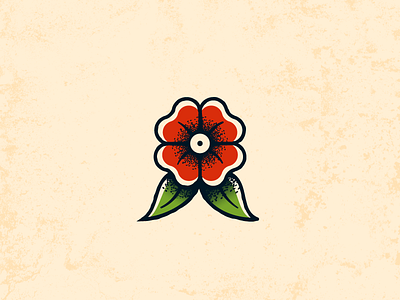 Flower flower illustration illustrator retro sailor jerry tattoo vector