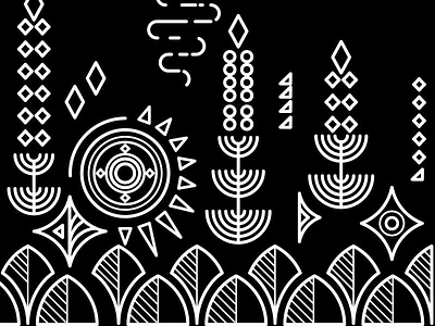nature floral geometric jungle leaf nature pattern plant
