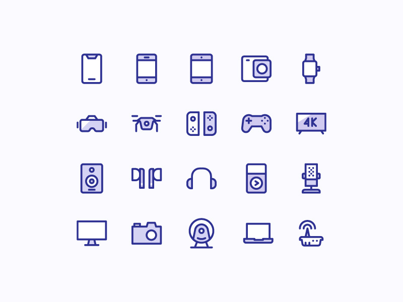 Example of Clean Custom Icon Design