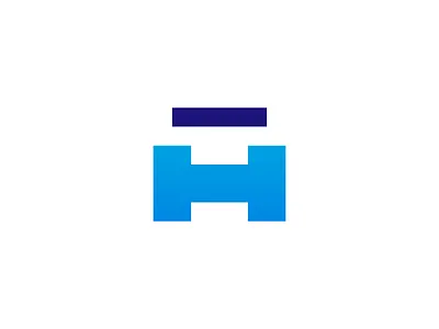 Hotel Bed - Logo Design bed branding h hotel identity letter lettering logo mark monogram night sleep