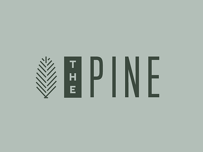 The Pine Bed and Breakfast Logo branding logo