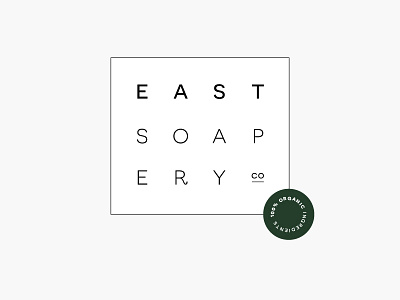 East Soapery Co. brand branding logo