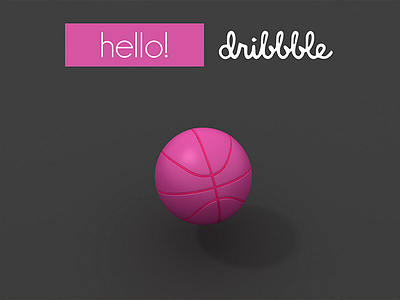 hello dribble. 3d 3dsmax bogota c4d cinema4d colombia design dribbble rendering