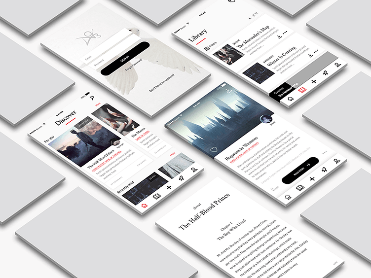 Archive of our Own by River R. on Dribbble