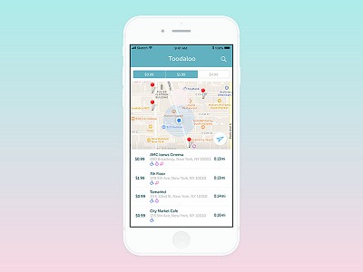 Daily UI #020 — Location Tracker 020 20 daily gps location map tracker ui